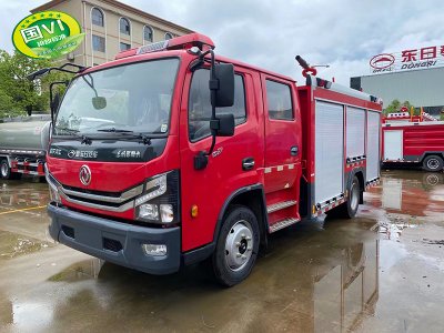 國(guó)六2.3噸東風(fēng)水罐消防車(chē)